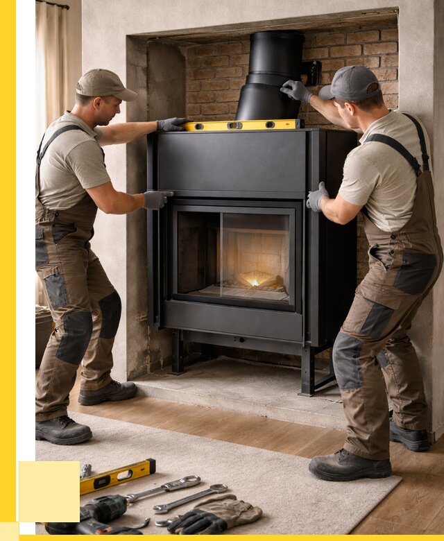 Установка каминных топок в Мончегорске под ключ от 18180 р. | ЭриданМнч