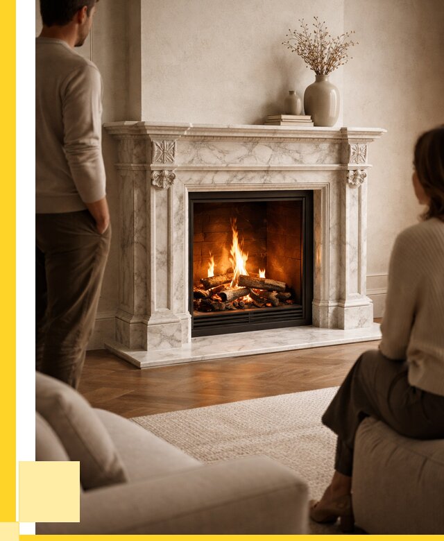 Мраморные камины под ключ в Мончегорске от 252500 р. | ЭриданМнч