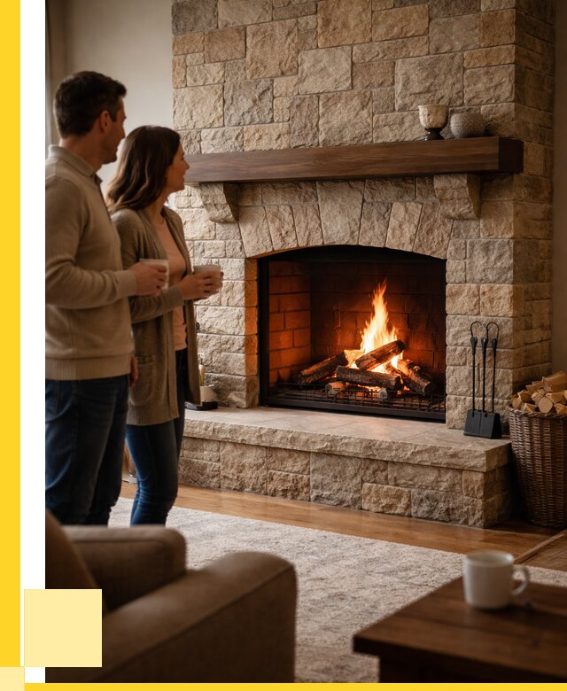 Каменные камины на заказ в Мончегорске от 181800 р. | ЭриданМнч