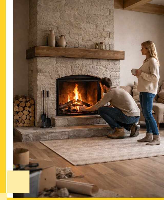 Камины для загородного дома в Мончегорске от 353500 р., ЭриданМнч