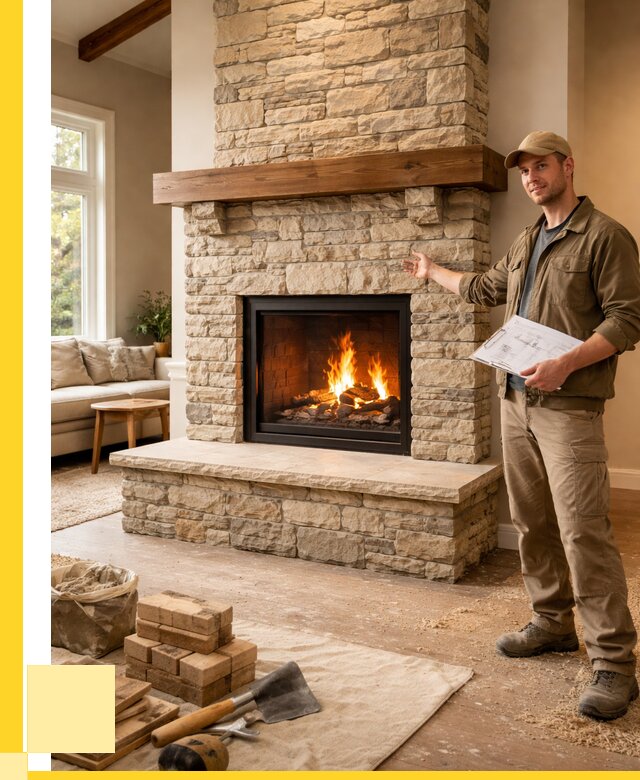 Камины под ключ в Мончегорске от 181800 р. | ЭриданМнч — установка