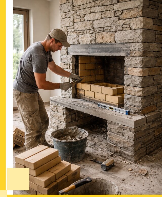 Кладка каминов и камина в Мончегорске от 25250 р. ЭриданМнч