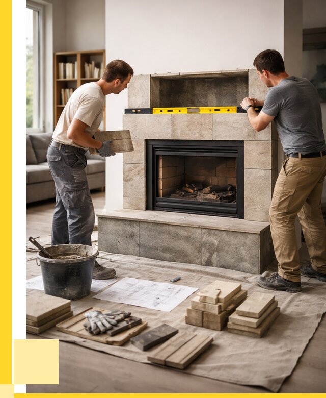 Монтаж каминов и установка в Мончегорске от 45450 р. | ЭриданМнч