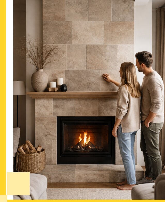 Облицовка каминов керамогранитом в Мончегорске от 4545 р. | ЭриданМнч