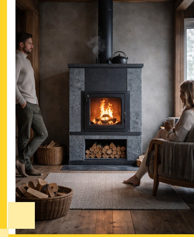 Каминопечи из кирпича в Мончегорске под ключ от 121200 р., ЭриданМнч