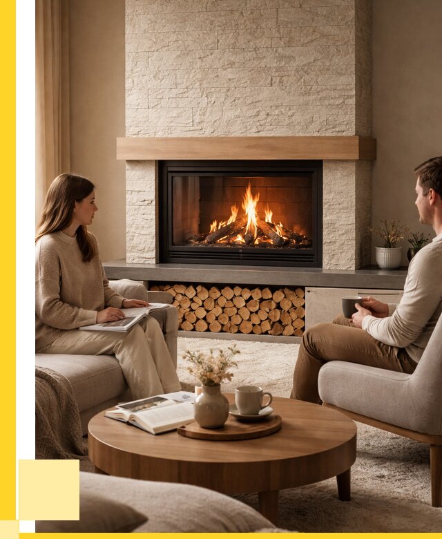 Камины со стеклом в Мончегорске от 181800 р. | ЭриданМнч — топки 3 стекла