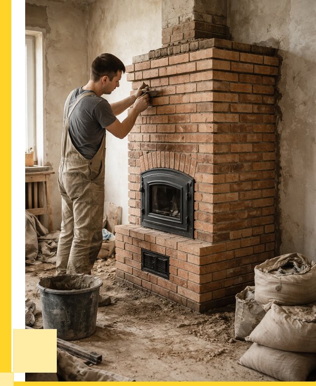 Строительство печей в Мончегорске от 65650 р. под ключ, ЭриданМнч