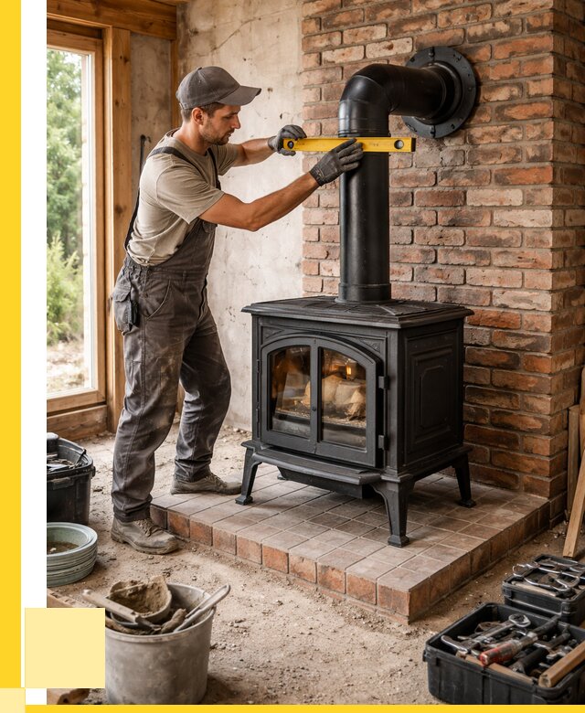 Монтаж печей установка банной печи в Мончегорске от 15150 р. | ЭриданМнч