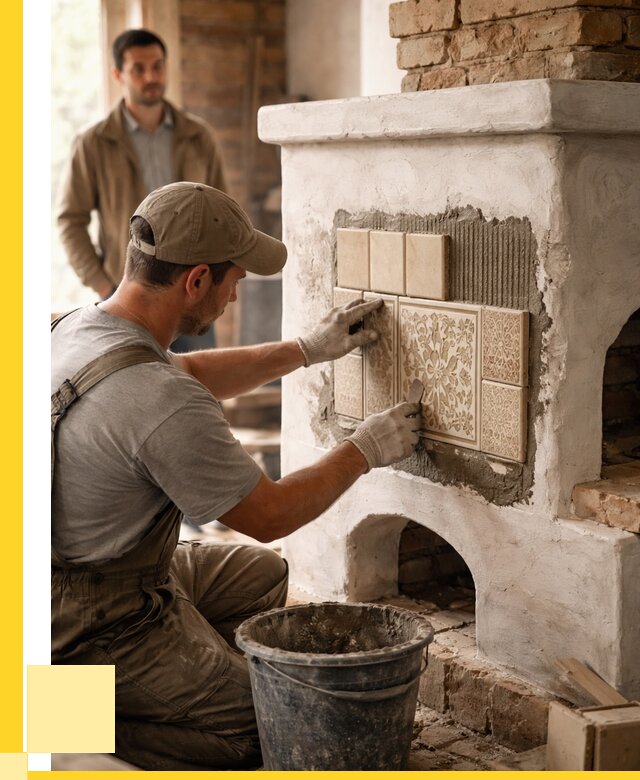 Отделка печей и банных печей в Мончегорске от 35350 р. | ЭриданМнч