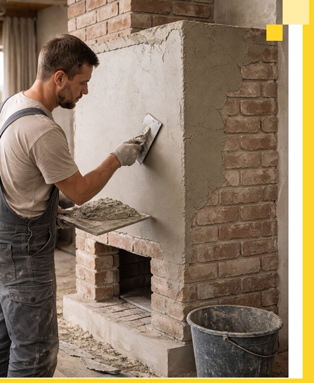 Отделка печей и облицовка каминов в Мончегорске под ключ