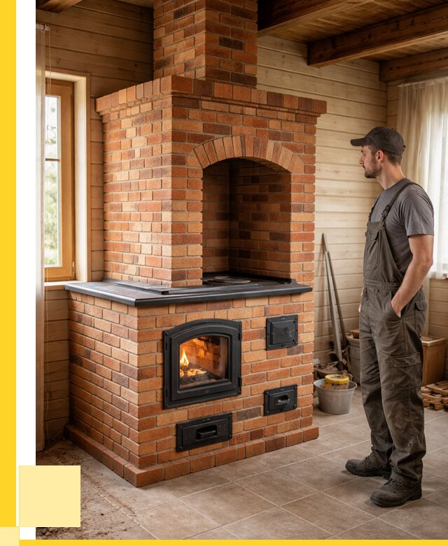 Кирпичные печи в Мончегорске: купить от 151500 р. | ЭриданМнч