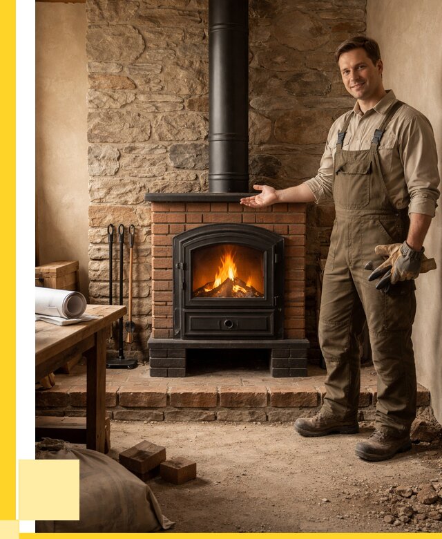 Печи отопительные из кирпича в Мончегорске от 80800 р., ЭриданМнч