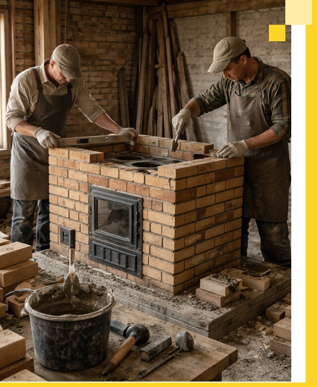 Изготовление и установка варочных печей под ключ в Мончегорске