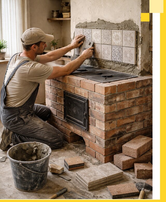 Печи с плитой на заказ монтаж гарантия и сервис в Мончегорске