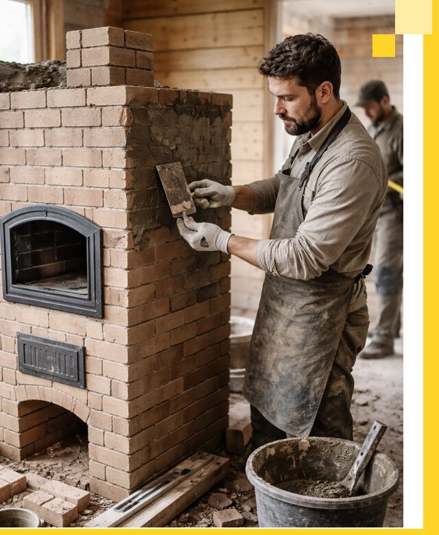 Изготовление и установка печей-шведок под ключ в Мончегорске