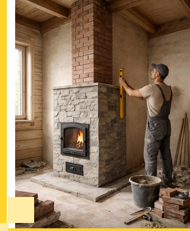 Печи и дымоходы под ключ в Мончегорске от 45450 р., ЭриданМнч