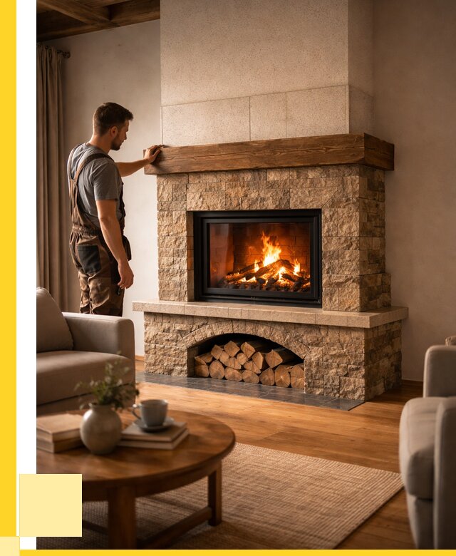 Печи камины для дома под ключ в Мончегорске от 55550 р. | ЭриданМнч