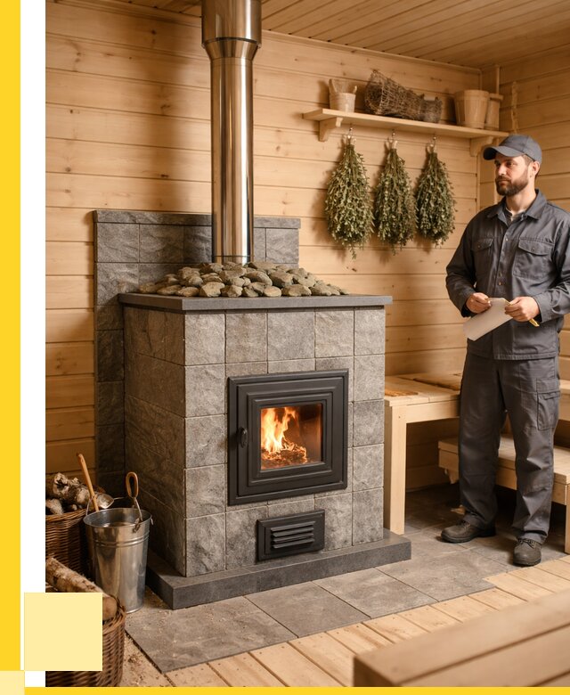 Печи для бани под ключ в Мончегорске от 121200 р. | ЭриданМнч