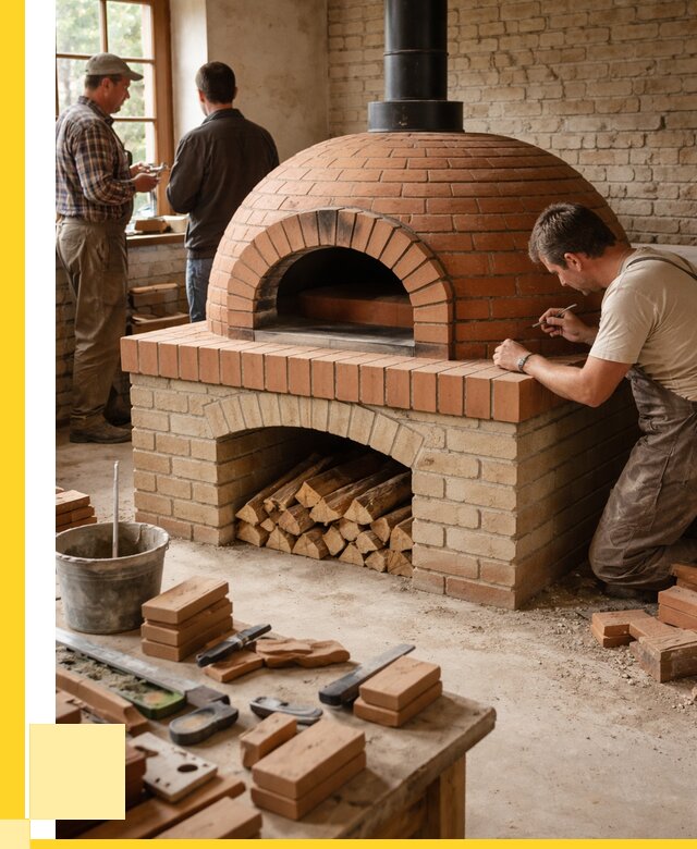 Помпейская печь дровяная для пиццы в Мончегорске | ЭриданМнч от 202000 р.