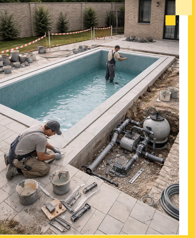 Строительство бассейнов под ключ в Мончегорске: проекты и монтаж