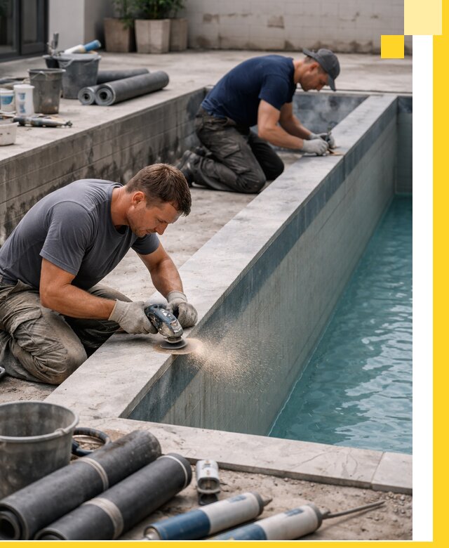 Профессиональный ремонт бассейнов под ключ в Мончегорске