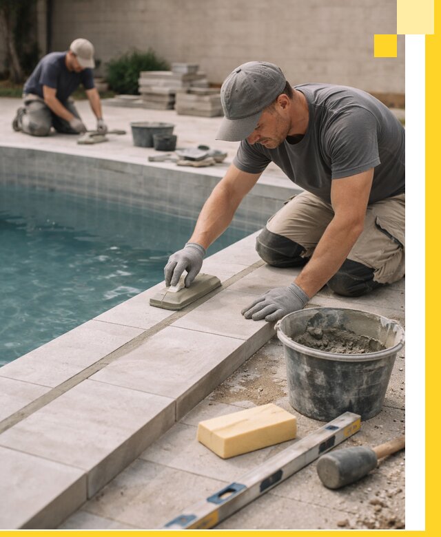 Отделка бассейнов в Мончегорске: декоративная отделка и гидроизоляция