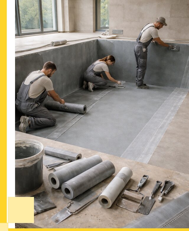 Гидроизоляция бассейнов в Мончегорске от 2020 р., ЭриданМнч