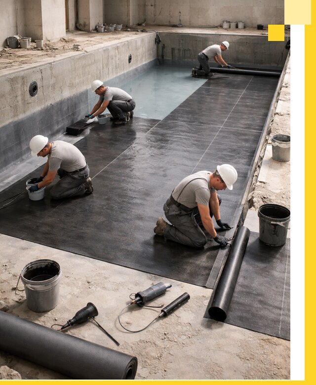 Профессиональная гидроизоляция бассейнов и чаш в Мончегорске под ключ
