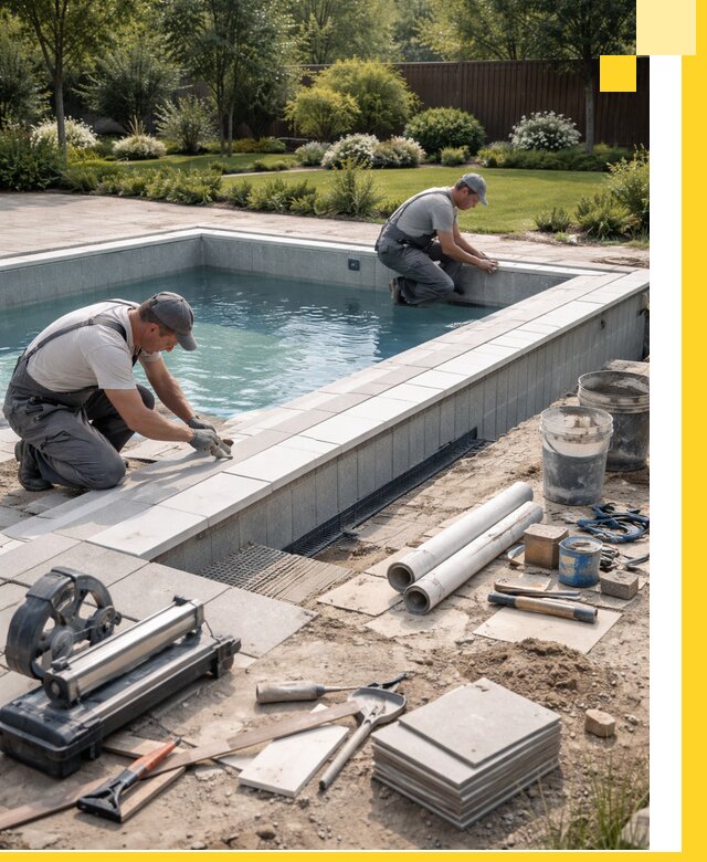 Строительство открытых бассейнов под ключ в Мончегорске профессионально