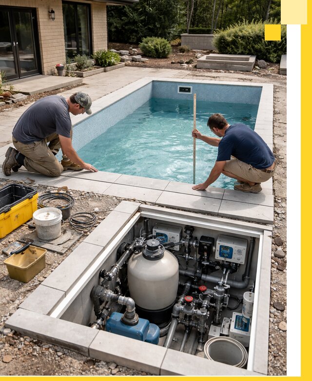 Строительство качественных домашних бассейнов под ключ в Мончегорске