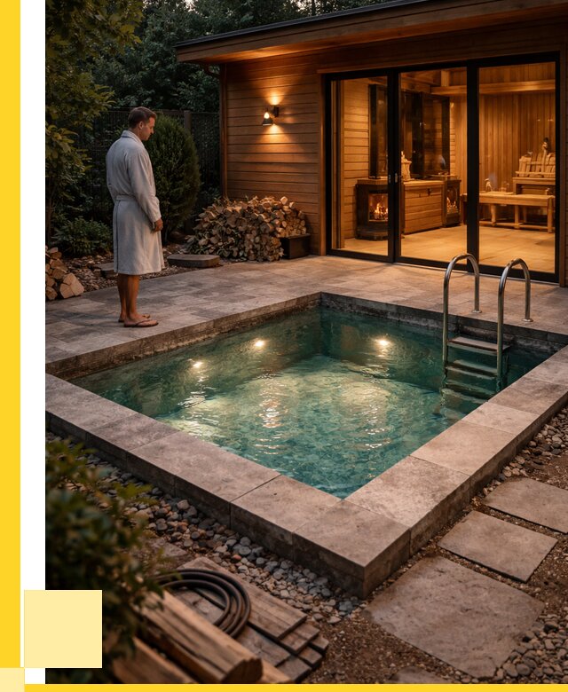 Бани с бассейном под ключ в Мончегорске от 95950 р. | ЭриданМнч