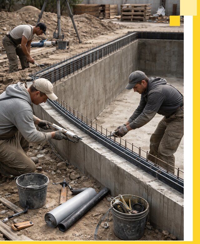 Качественный монтаж чаши бассейна в Мончегорске под ключ с гарантией