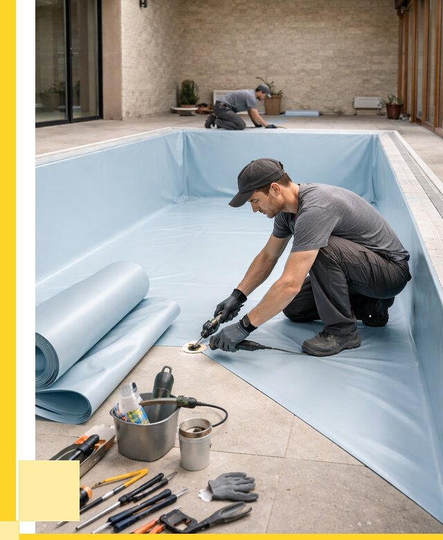 Пленка ПВХ для бассейнов в Мончегорске от 2525 р. | ЭриданМнч