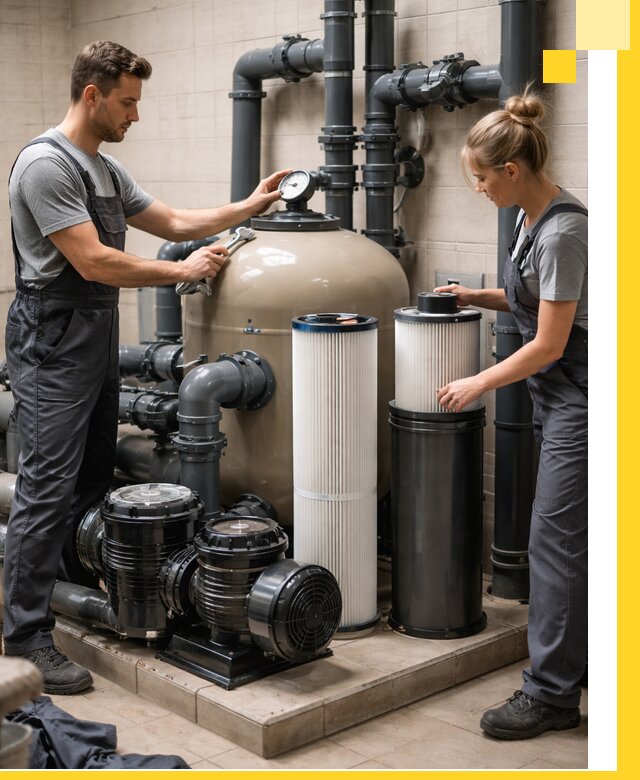 Фильтры и системы фильтрации для бассейнов в Мончегорске