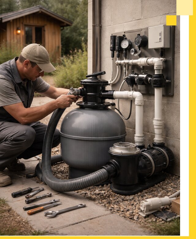 Продажа и монтаж фильтров и насосов для бассейнов в Мончегорске