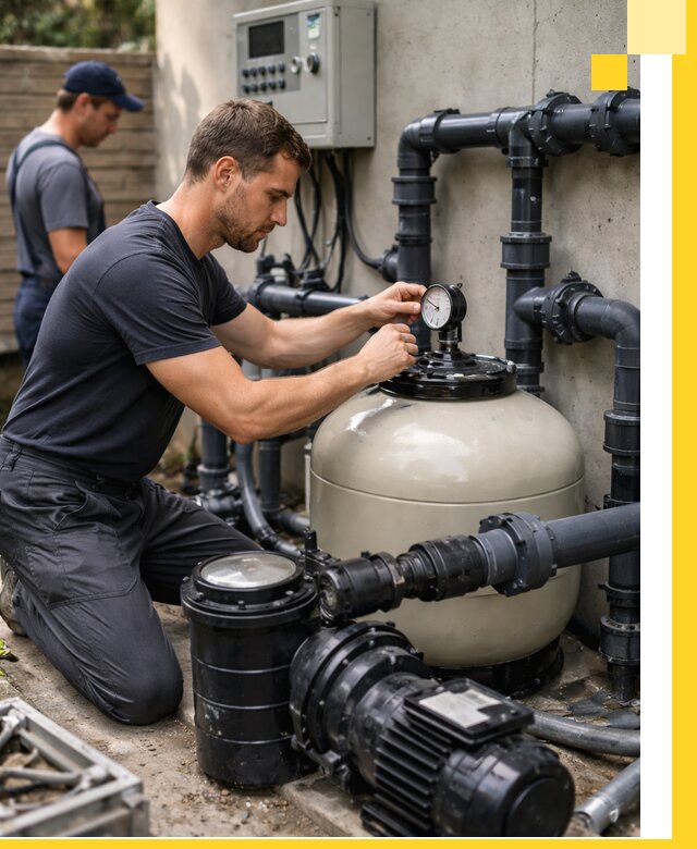 Поставка и монтаж фильтровального оборудования для бассейнов в Мончегорске