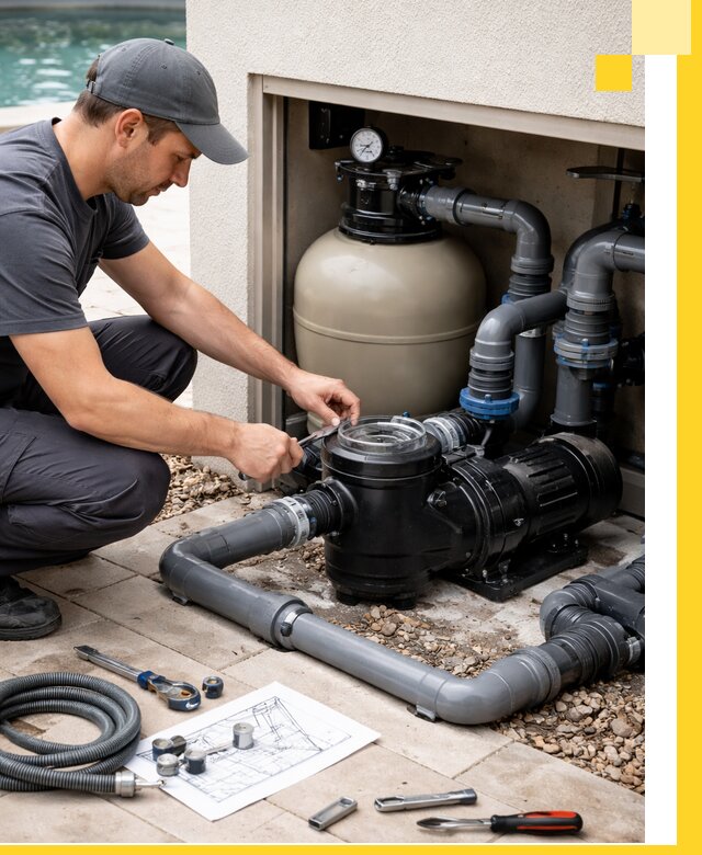 Поставка, монтаж и сервис насосов для бассейнов в Мончегорске