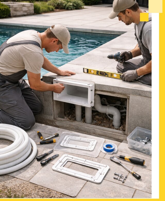 Поставка и установка скиммеров для бассейнов в Мончегорске