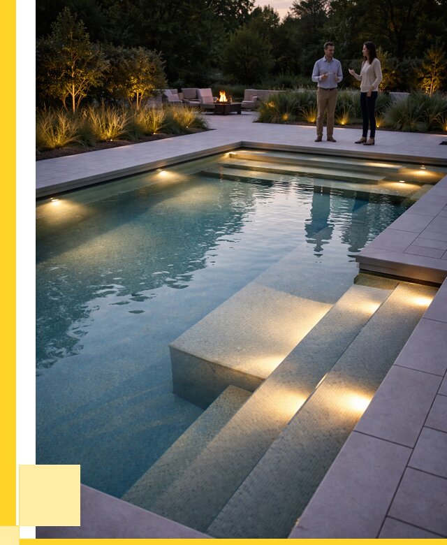 Освещение бассейнов в Мончегорске под ключ от 25250 р. | ЭриданМнч