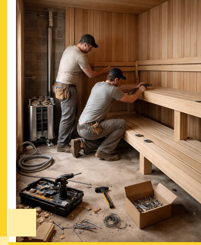 Монтаж саун под ключ в Мончегорске от 121200 р. | ЭриданМнч