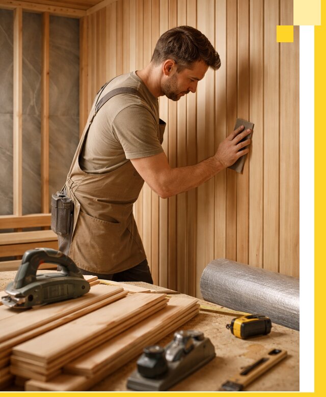 Профессиональная отделка саун и парных под ключ в Мончегорске