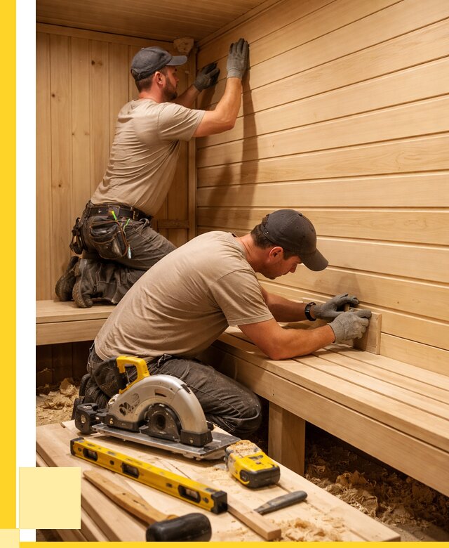 Обшивка саун вагонкой в Мончегорске от 2525 р. | ЭриданМнч