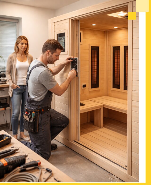 Инфракрасные сауны под ключ в Мончегорске продажа и установка