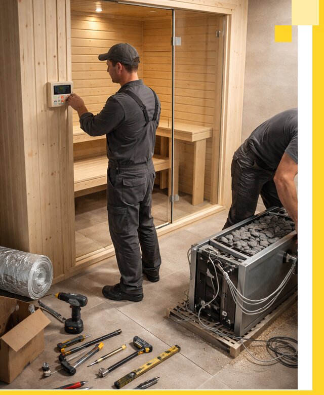 Поставка, установка и монтаж электрических саун в Мончегорске