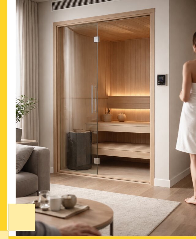 Сауна в квартире под ключ в Мончегорске от 121200 р. ЭриданМнч