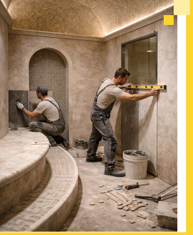 Проектирование и строительство саун с хамамом под ключ в Мончегорске