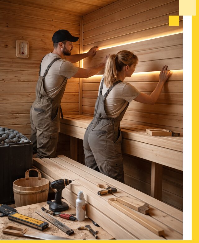 Дизайн саун и бань под ключ с индивидуальным проектом в Мончегорске