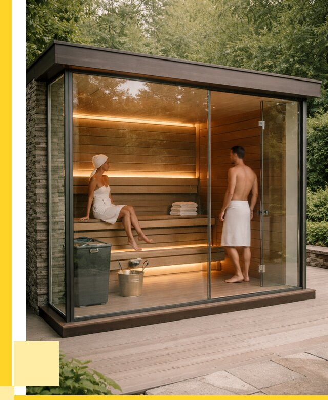 Сауна стеклянная и двери для сауны в Мончегорске от 252500 р. | ЭриданМнч