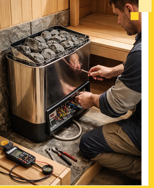 Продажа и установка электрокаменок для саун в Мончегорске