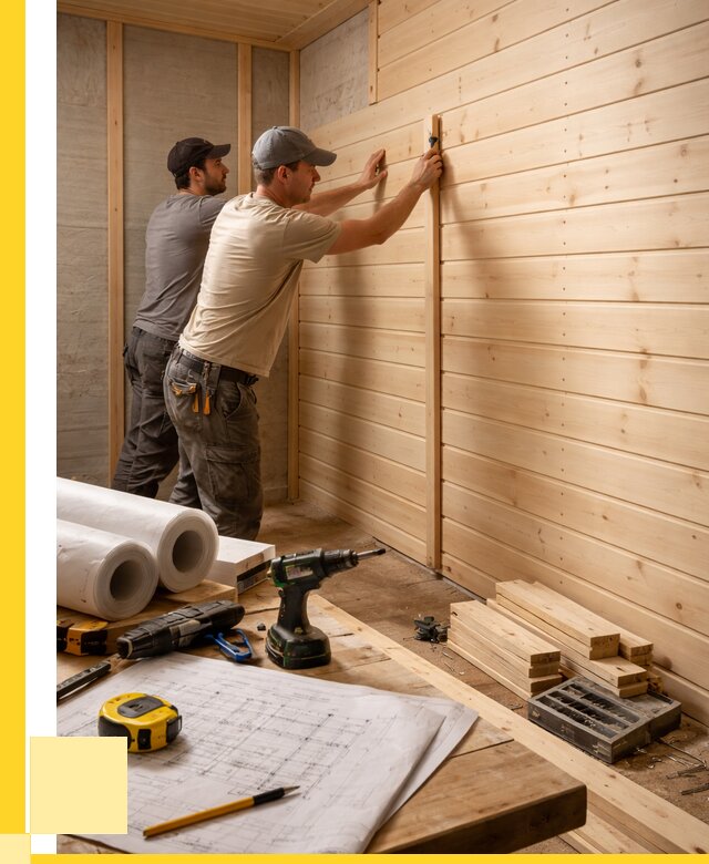 Обшивка бани вагонкой в Мончегорске от 1212 р., ЭриданМнч